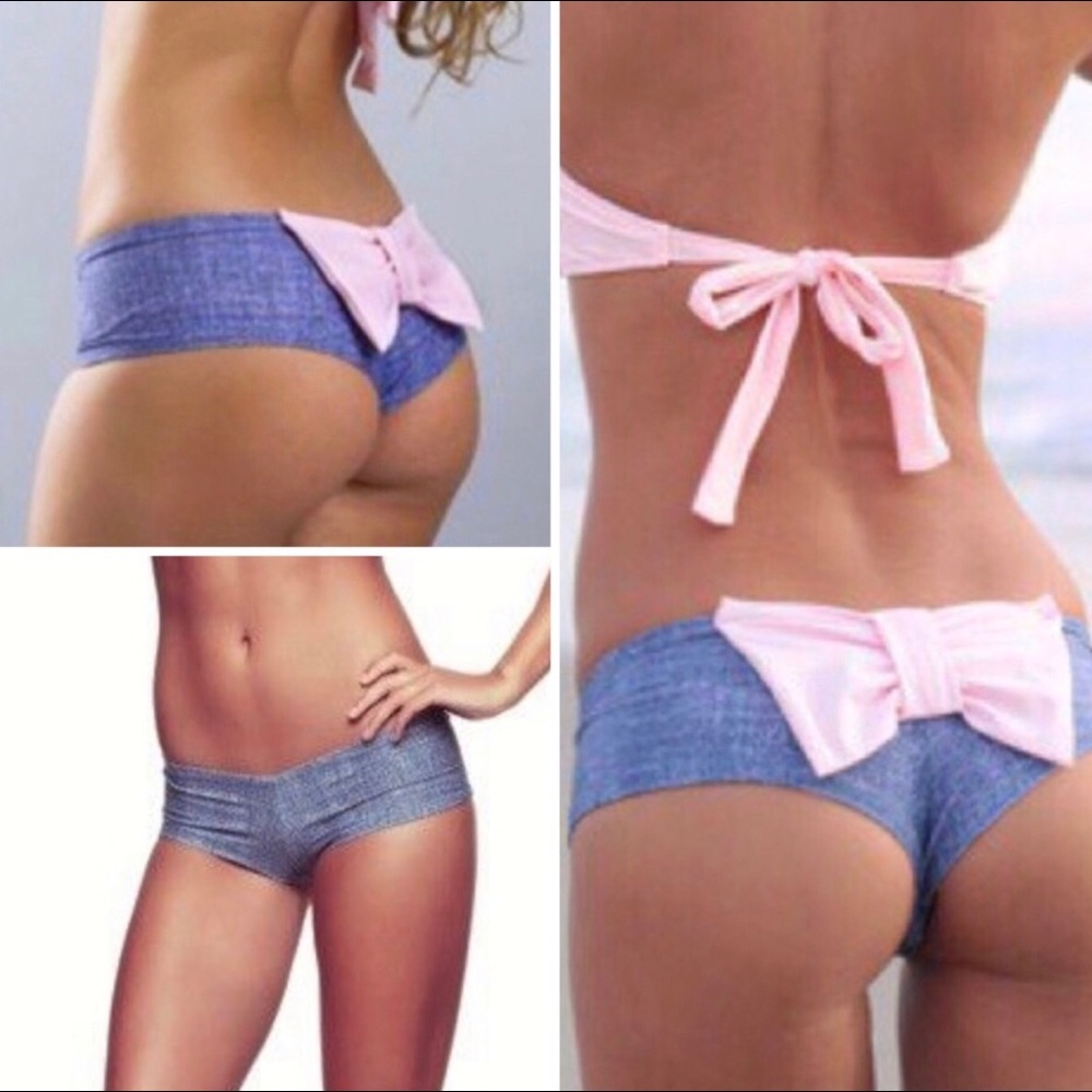 NWT Lolli Swim Bow Bikini Bottoms